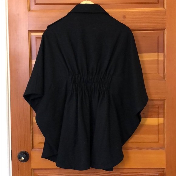 New vintage Juicy Couture wool military cape capelet poncho shawl jacket coat - Picture 13 of 14